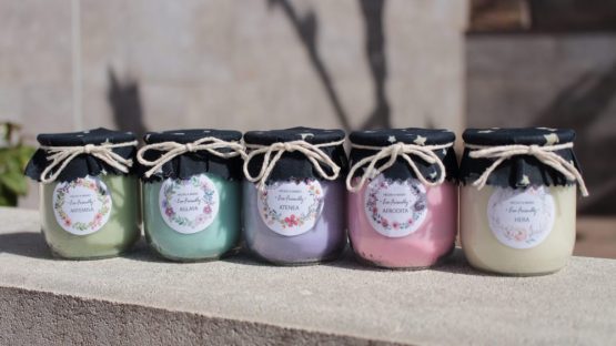 Pack 5 velas aromaterapia